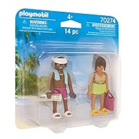 Playmobil Duo Pack #70274 Vacation Couple- New Factory Sealed!