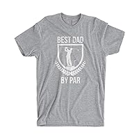 Threadrock Men's Best Dad by Par T-Shirt