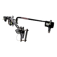 Camco Eaz-Lift ReCurve R3 400lb Weight Distribution Hitch | Features 600lb Max Tongue Weight Rating, 2-inch Ball has a 8,000lb Max Rating, and Adjustable Sway Control | (48770)
