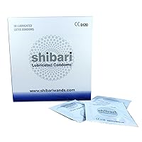 Shibari Male Condoms, Premium Lubricated Natural Rubber Latex Condom for Contraception and STI Protection, Ultra-Thin, Strawberry Scented, 36 Count