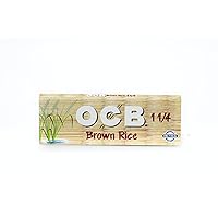 Brown Rice Cigarette Rolling Paper 1 1/4 - Pack of 5