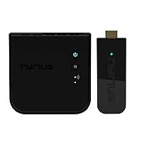 Aries Pro+ Wireless HDMI Video Transmitter & Receiver to Stream 1080p Video up to 165ft from Laptop, PC, Cable Box, Game Console, DSLR Camera to a TV, Projector or Boardroom Screen (NPCS650)