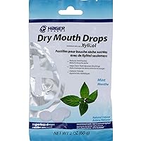 Dry Mouth Drops, Mint, 2 Ounce