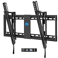 Mounting Dream Tilt TV Wall Mount TV Bracket for Most of 42-70 Inches TV, TV Mount Tilt up to 20 Degrees with VESA 200x100 to 600x400mm and Loading 132 lbs, Fits 16