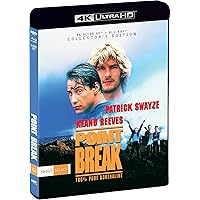 Point Break (1991) - Collector's Edition 4K Ultra HD + Blu-ray [4K UHD] Point Break (1991) - Collector's Edition 4K Ultra HD + Blu-ray [4K UHD] 4K Blu-ray DVD VHS Tape