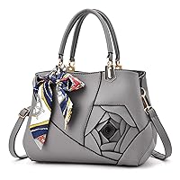 Women's Bags, Leisure Big Bags, Handbags, Ladies Trendy Rose One-shoulder Messenger Bag