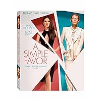 A Simple Favor A Simple Favor Blu-ray Paperback