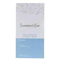 Summers Eve Douche Extra Cleansing Vinegar & Water 2 Count