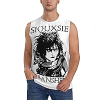 Music Rock Band Tank Top Men's Summer Crew Neck Vest Fashion Sleeveless Tops