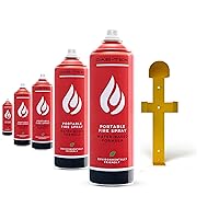 Fire Extinguisher by DAB-TEK [5 PACK] Portable Fire Spray & Fire Extinguisher for Home, Kitchen, Boats & Cars - These Mini Fire Extinguishers can Fight Majority of Fire Types & Come with Wall Mounts