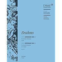 Brahms: Serenade No. 2 in A Major, Op. 16 (Full Score)