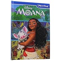 Disney Moana Look and Find Activity Book - PI Kids Disney Moana Look and Find Activity Book - PI Kids Hardcover