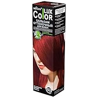 & Vitex Color Lux Semi-Permanent Hair Coloring Balm with Natural Oils, 100 ml (Shade 03, Redwood)