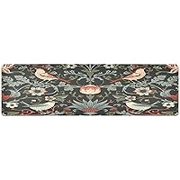 ALAZA William Morris Flower Trivet Table Runner 40 Inches Long Trivet for Hot Pots and Pans/Hot Dishes,Table Protector Heat Up to 230F, Decorative Hot Plates Mat for Kitchen Countertop