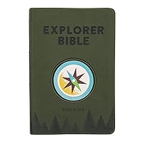 CSB Explorer Bible for Kids, Olive Compass LeatherTouch, Indexed, Red Letter, Full-Color Design, Photos, Illustrations, Charts, Videos, Activities, Easy-to-Read Bible Serif Type CSB Explorer Bible for Kids, Olive Compass LeatherTouch, Indexed, Red Letter, Full-Color Design, Photos, Illustrations, Charts, Videos, Activities, Easy-to-Read Bible Serif Type Imitation Leather