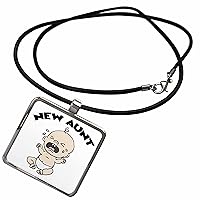 Funny Crying Baby New Aunt New Born Satire - Necklace With Pendant (ncl-365242)