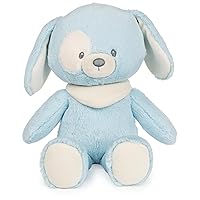 GUND Baby Sustainable Puppy Plush, Stuffed Animal Made from Recycled Materials, Spring Decor, Easter Gift for Babies and Newborns, Blue/Cream, 13”