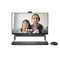 Dell Inspiron 5400 24-inch Touchscreen All in One Desktop - FHD (1920 x 1080) Display, Pop-Up Webcam, Intel Core i3-1115G4, 8GB DDR4 RAM, 1TB HDD, Intel UHD Graphics, Windows 11 Home - Black