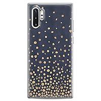 Case Compatible for Samsung A91 A54 A52 A51 A50 A20 A11 A12 A13 A14 A03s A02s Slim fit Golden Drops Woman Girls Flexible Silicone Print Art Beautiful Pattern Design Phone Cute Soft Clear Star