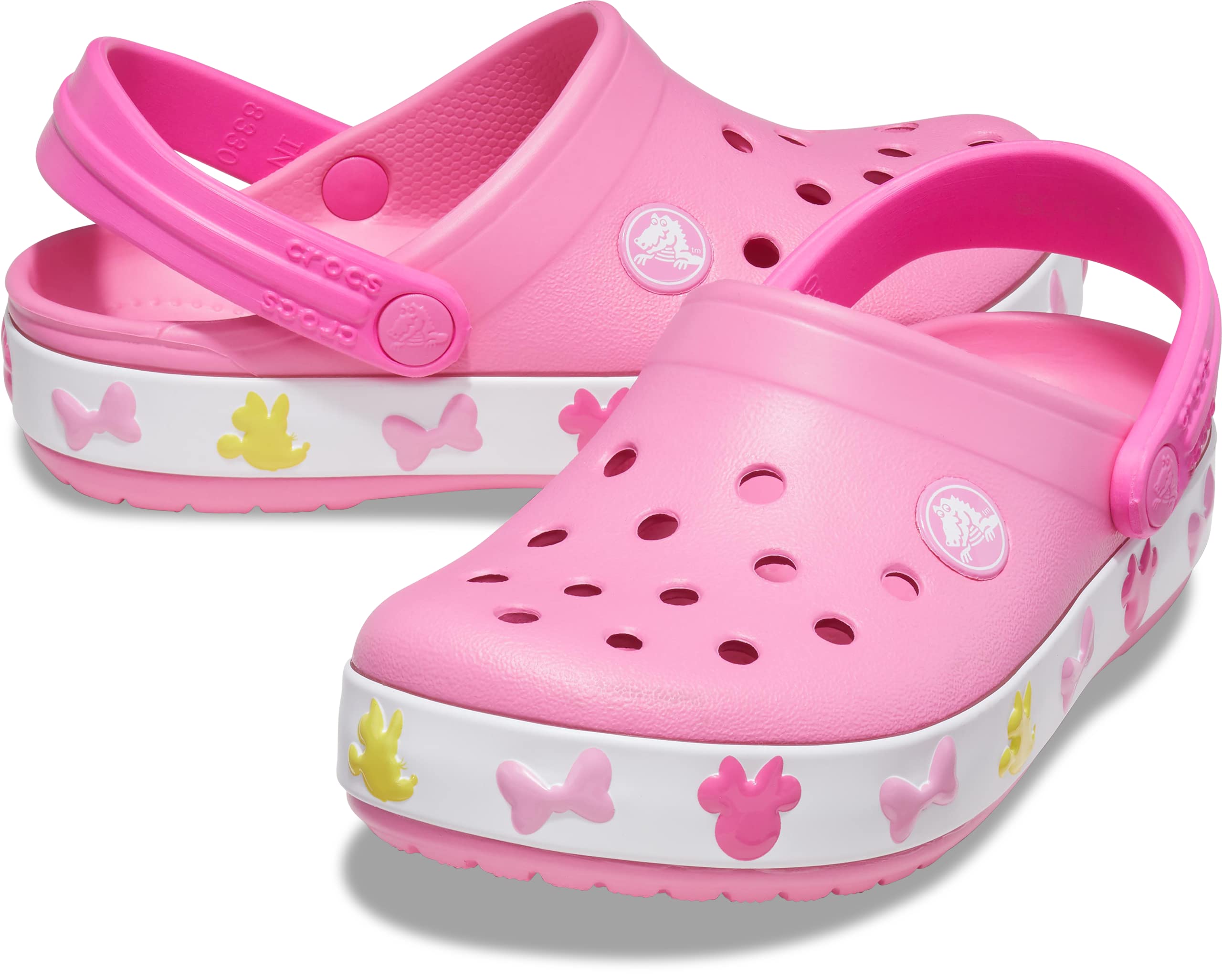 Crocs unisex-child Disney Mickey and Minnie Mouse Clogs, Light Up Shoes