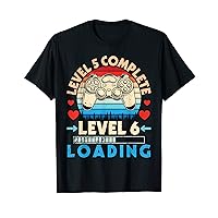 Husband Wife Gamer Married Level 5 Complete Level 6 Loading T-Shirt
