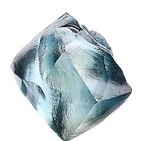 Natural Loose Crystal Rough Blue Color Diamond 1.31 CT 6.21 MM Rough Irregular Cut Diamond KDL2230