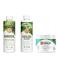 Bonsai Fertilizer Care Kit - Liquid Fertilizer, Mycorrhizal Inoculant, and Nutrient-Rich Food for Thriving Bonsai Trees