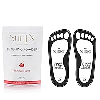 Post Spray Tan Finishing Powder & SunFX Disposable Stick Feet Protectors