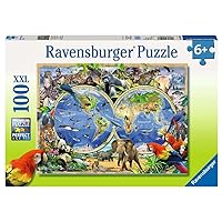 Ravensburger Animals of The World Jigsaw Puzzle (100 Piece)