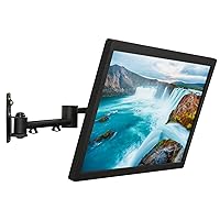 Mount-It! TV Wall Mount Bracket | Quick Release | Full Motion Swing Out Tilt Swivel | Articulating Arm for 13-42