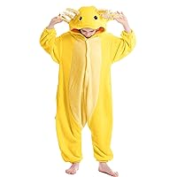 ATOZ Unisex Children Animal Onesie, Halloween Costume Pajamas Christmas Cosplay Sleepwear For Boys Girls 4-13Y