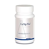 Biotics Research CaMg-Plus CalciumMagnesium Supplement with Parathyroid, Aids in Bone and Dental Health, Muscle Relaxation, Supports Cardiovascular Health, Thyroid Support 60 Tab