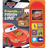 Disney Pixar Cars - Friends to the Finish Line 7-Button Sound Book - Featuring Lightning McQueen and Mater - PI Kids Disney Pixar Cars - Friends to the Finish Line 7-Button Sound Book - Featuring Lightning McQueen and Mater - PI Kids Board book
