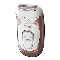 Wahl Smooth Confidence Ladies Waterproof Cordless Battery Shaver for Legs, Bikini Line, and Armpits - Model 7067