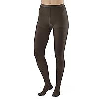 AW Style 15 Sheer Support 15-20 mmHg Moderate Compression Closed Toe Pantyhose Black Queen Plus