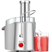 1200W 3 Speeds Centrifugal Juicer Machines Vegetable and Fruit, Regenerate Juice Extractor with Big 3