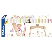 64306 Steiff Play Trapeze Wooden Pink 59 cm