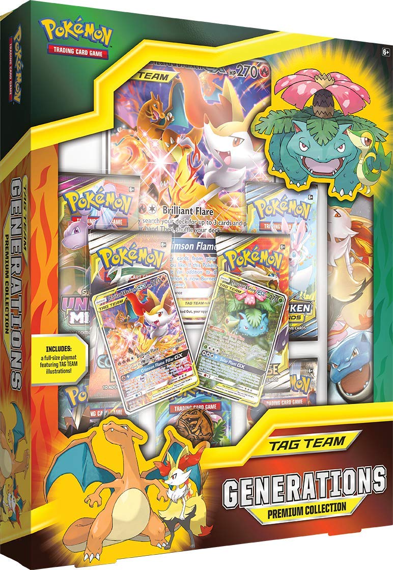Pokemon TCG: Tag Team Generations Premium Collection, Multicolor (820650804205)