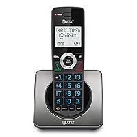 AT&T GL2101 Cordless Phone with Call Block, Caller ID, Full-Duplex Handset Speakerphone, 2