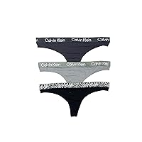 Calvin Klein Women`s Cotton Thong 3 Pack
