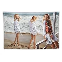 VDUCK Diane Kruger Actor Poster (35) Wall Art Tapestry Decorative Bedroom Modern Home Print Picture Artworks Tapestries 40