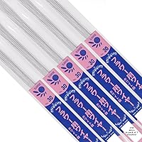 30 Gauge White Paper Covered Floral Wire - 14 inches Long - 5 Pack of 250 Wires