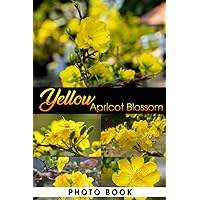 Yellow Apricot Blossom Photo Book: Appealing Images Of Spring Flower For Adults/ Great Gift /Awesome Illustrations To Relax And Unwind