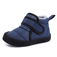 Toddler Winter Snow Boots Boys Girls Cold Weather Baby Faux Fur Shoes (Infant/Toddler/Little Kid)