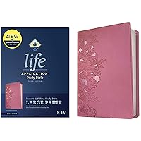 KJV Life Application Study Bible, Third Edition, Large Print (LeatherLike, Peony Pink, Red Letter) KJV Life Application Study Bible, Third Edition, Large Print (LeatherLike, Peony Pink, Red Letter) Imitation Leather