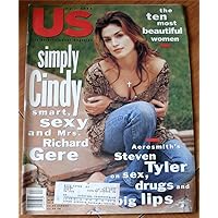 US Magazine April 1993: Simply Cindy Smart Sexy and Mrs. Richard Gere, the Ten Most Beautiful Women
