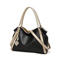 LEAFICS Women's Large Handbag PU Leather