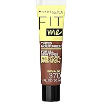 Maybelline Fit Me Tinted Moisturizer, Natural Coverage, Face Makeup, 370, 1 Count
