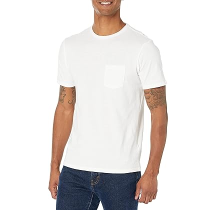 Amazon Essentials Men's Slim-Fit Short-Sleeve Crewneck T-Shirt, Pack of 2