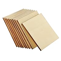 [Upgraded] Artificer Wood Squares, 6x6 Inch 26 Pack 1/4